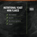 Frontier Co-op Nutritional Yeast Flakes, 1 lb Bulk Bag - Vegan, Fortified, Kosher, Non-Irradiated Seasoning, Dairy-Free Cheese Flavor, Rich in B Vitamins 6