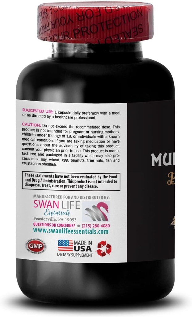 Energy Support Complex - Muira PUAMA BARK Extract - Mindful Energy Lift, Natural Energizer, Everyday Strength Support, Botanical Drive, Balanced Boost Blend, Adventure Readiness 1 Bottle 60 Capsules 4