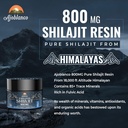 Ajoblanco 800 Mg Himalayan Shilajit Resin, Shilajit Pure Himalayan Organic, Shilajit Supplement with Purity, High Dosage & Potency for Energy, Strength & Immunity, Men & Women, 30 Grams 5