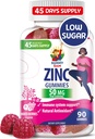 Zinc Gummies for Adults - Zinc Chewable Gummy for Immune Support - Powerful Natural Antioxidant Non-GMO Supplement for Children Men Woman Adults 2