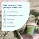 Rest Support Magnesium Supplement - Magnesium for Sleep - Non-Habit Forming Sleep Aid with Magnesium Glycinate & L-Theanine, 60 Capsules - by Sleep is the Foundation 4