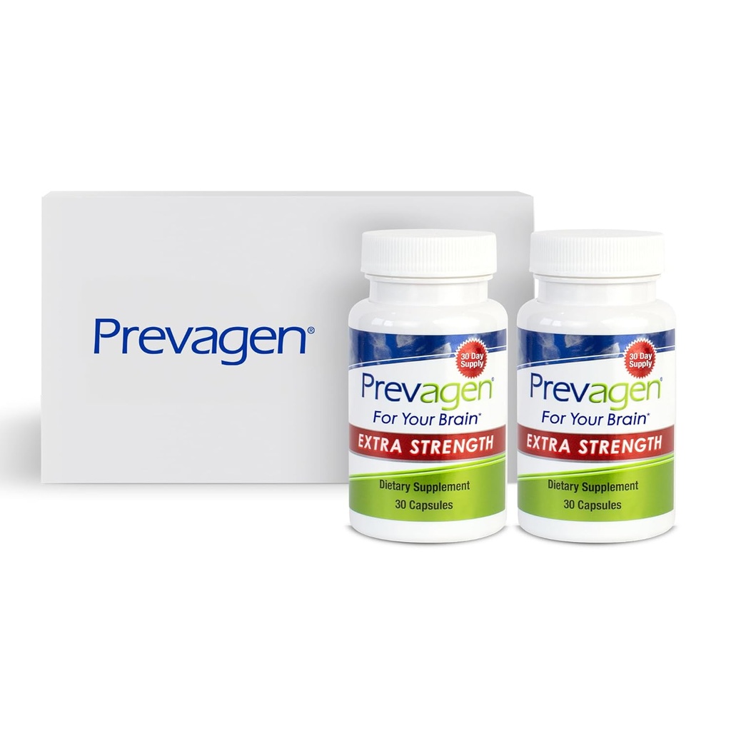 Prevagen Extra Strength - 90 Capsules (3 Month Supply) | Formulated for Your Brain | 20mg of Apoaequorin Plus Vitamin D3 5