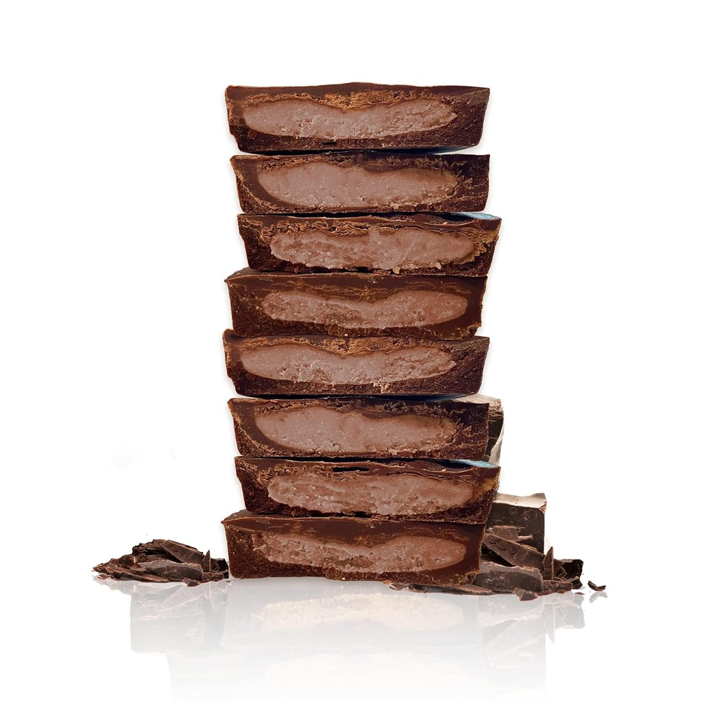 No Sugar Keto Cups, Dark Chocolate Fudge Brownie, 60 Cups - Diabetic safe treat, Low Net Carb (1g), Sugar Free (0g) Keto Fat Bomb Snacks with 7g Healthy Fat - Gluten Free, All Natural, Non-GMO 5