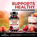 BioSchwartz ACV Apple Cider Vinegar Gummies with B Complex Vitamins (3 Month Supply) Plus Hydrolyzed Collagen Peptide Capsules (45 Day Supply) 6