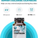 UMZU Cortigon Cortisol Support Supplement, 30 Day Supply – Natural Formula with Ginkgo Biloba, Phosphatidylserine, Vitamin B12 & B6 – Supports Healthy Stress Management, Mood, Focus & Cognitive Health 6