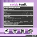 Synbio Tonik Prebiotics and Probiotics Powder | Berry Lemonade | Probiotics for Digestive Health | Daily Supplement | Improve Digestion and Bowel Motions | Boost Energy and Clarity | 5