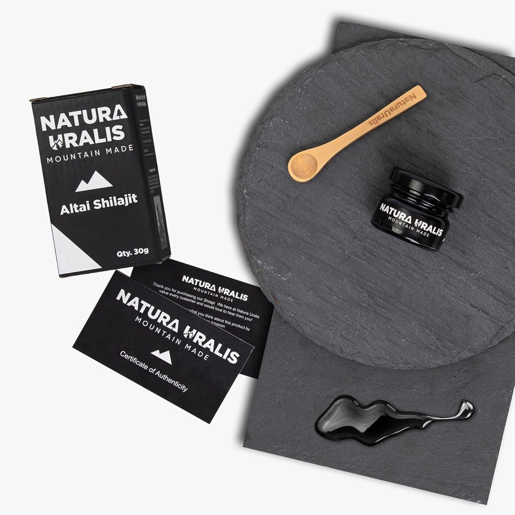 Altai Shilajit | 30g Organic Shilajit Mineral Resin, Naturally Formed - Black Shilajit from The Altai Mountains 3