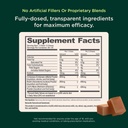 The Genius Brand Genius Mushroom - Plant-Based Supplement for Immune, Focus & Energy Support - Lion's Mane, Cordyceps & Reishi - Organic & Non-GMO - Butter Toffee - 60 Soft Chews 4