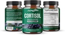 Cortisol Health & Support for Hormone Balance, Sound Sleep, Focus, Mood & Stress support - Contains Ashwagandha, L-theanine, Rhodiola Rosea Root Extract - Gluten free, Vegan, Non-GMO - 60 capsules. 3