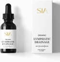 新的高级草药公式 SIA 有机淋巴水滴补充 2 Fl. Oz - 免疫支持, Lymphatic Detox & Cleanse | Non-GMO | Vegan |