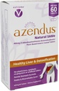 Azendus Natural SAM-e 肝脏健康 60 计数,400mg, 1 推荐形式,纯度,自然,稳定,药物等级相同,快速吸收