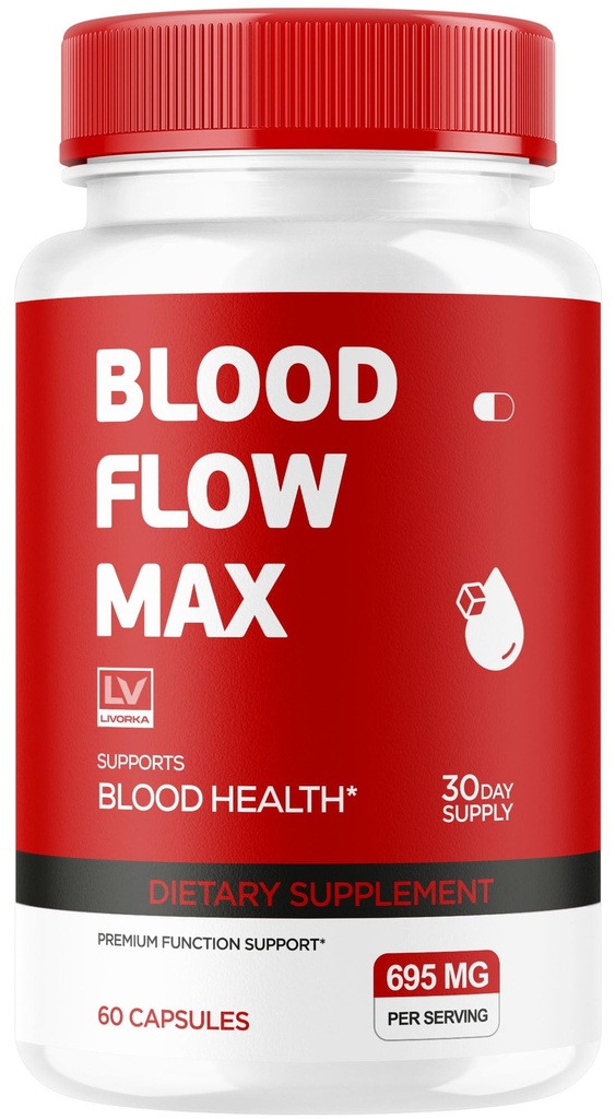 LIVORKA 血流 Max 血流 Max Capsules 血流 Max 血流 血流 Max 血流 Max 血流 用于General Wellness 血流 Max Pills 30个卡普勒斯 1个月