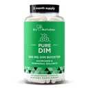DIM 补充纯女性或男性200 Mg – 雌激素激素平衡补充 能量,脂肪,压力,更年期,热闪光 – 增强生物利用率 BioPerine – 60 Vegan Soft Capsules