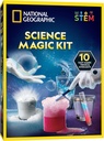 国家地理魔法化学套件 — 儿童科学套件,有10种神奇魔术、STEM项目和科学实验、科学玩具、男孩和女孩的礼物