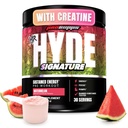 PROSUPS先生 Hyde Signation Pre Working Powder with Creatine, Beta Alanine & Cafeine -- -- 性能、能量和耐力 -- -- 男女清洁健身和健身补充品(Watelon,30名服务员)