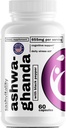 SASH 生命力 Ashwagandha Capsules 高强度 男子和女子60 Capsules