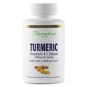 天堂有机涡轮 Rhizome 4:1 提取, 活动全谱提取, 超级波腾, 超纯, Vegan, 非 GMO, Gluten Free, 90 蔬菜卡普尔