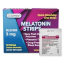 10口服睡眠条 QQ快解 3mg Melatonin Street QQ 工作比Gummys快 放松调理补充 QQ 超常睡眠援助促进更好的休息和眼睛健康