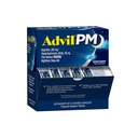 Advil PM Pain Reliver and Nighttime Sleep Aid, 用Ibuprofen治疗疼痛的疼痛药物和二酚胺 Citrate for a Sleep Aid - 50x2 混合卡片