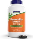 Boswellia Serrata 提取500毫克,200 软胶 - MCT Oil Base中的Gum Resin - 草药补充剂