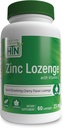 健康 营养 锌 Lozenge 与维生素 C → 锌 23mg 维生素-C 30mg → 天然 切里 氟 → 支持健康 免疫功能 → 第3党 测试 → 非 GMO, Gluten & Soy Free (Pack of 60)