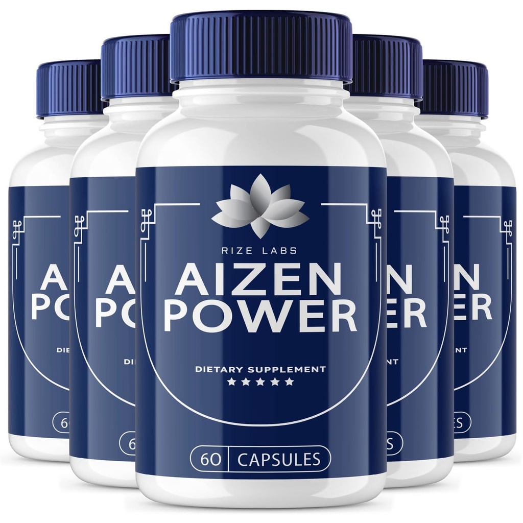 rize 实验室 - Aizen Power for Men, All Natural Mae Supplement to boost Energy and Performance (300卡普勒斯)
