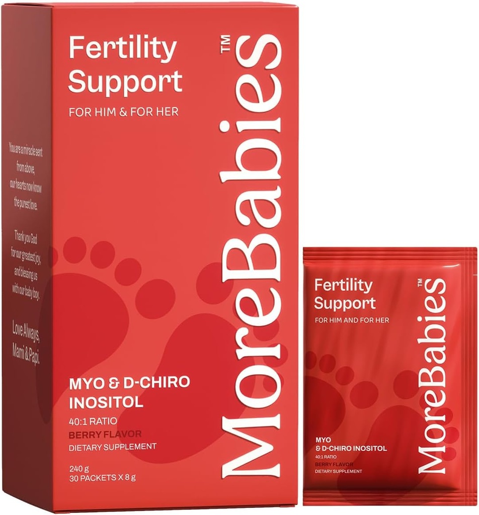 Myo-Inositol & D-Chiro Inositol的男女生育率补充金。 促进健康有机功能和精液质量。