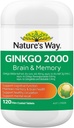 自然之路 Ginkgo Biloba 2000MG 100+20 碑文