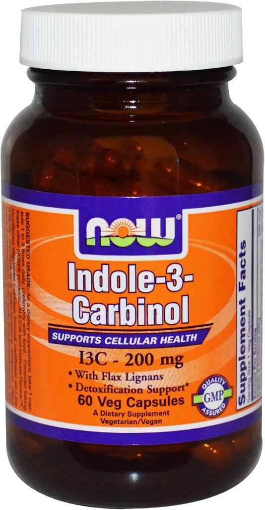 现在的食物 Indole-3-Carbinol 200 mg-60 Vegi Caps
