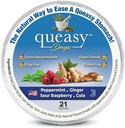 3个Lollies Qeasy Drops - Ease Chemothery Nausea & Travel 疾病 - 缓解干嘴 - 天然成份 - 21 ct