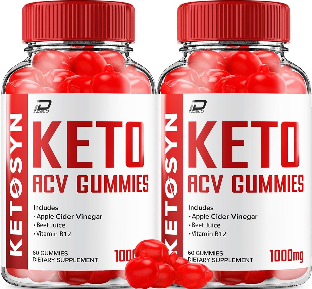 Ketosyn ACV Gummys 高级公式 - Ketosyn Gummys 快速代理超强公式 Ketosyn + ACV Gummys Reviews, B12 (2 Pack - 120 Gummys)