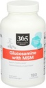 365 由全食品市场,Glucosamine与MSM,180 Capsules