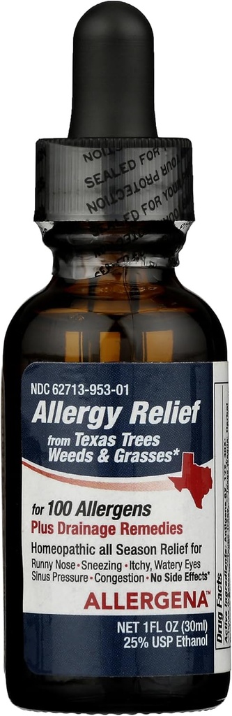 PROGENA - Allergena Texas Trees - 过敏救济液(1 Fl Ounce)