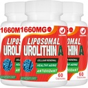 1660MG Urolithin A 补编- Liposomal Urolithin 180 Capsules