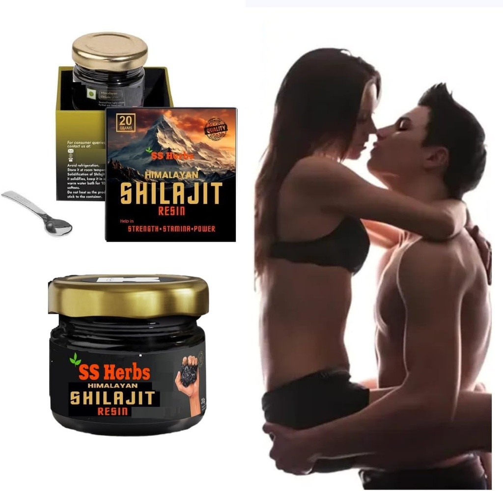 纯喜马拉雅Shilajit Resin, 20g - 自然试验和实验室试验,富于富尔维奇和胡米酸,85+ 追踪矿产,黄金级最大强度,男女