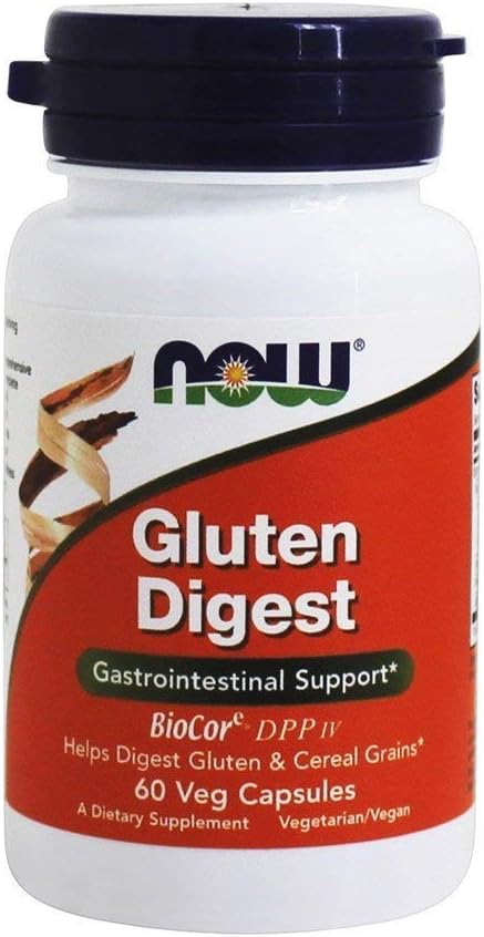 Now Foods - Gluten Digest Gastro - Intestinal 支持 - 60 蔬菜卡普尔
