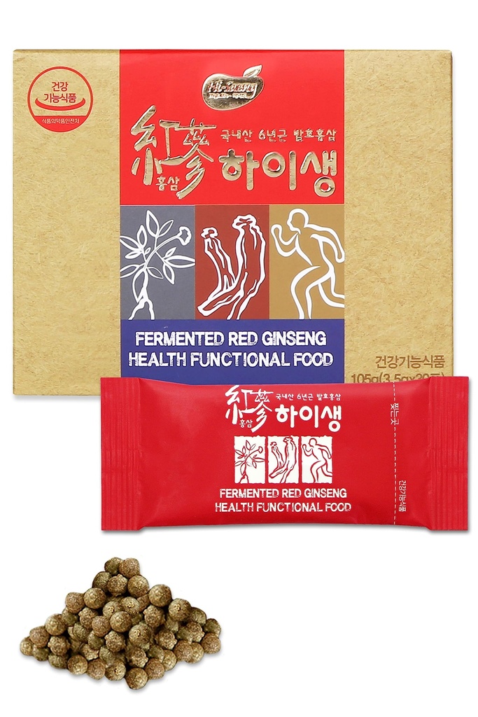 Red Ginseng 发酵酶 - 女性和男性的消化酶 – 消化纤维的基本酶 – 消化酶补充 – 消化酶补充(30包)