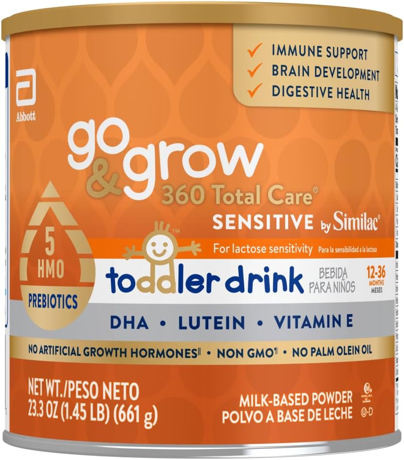 Similac Toddler用5HMOs,粉末,23.3-oz罐的营养饮料,