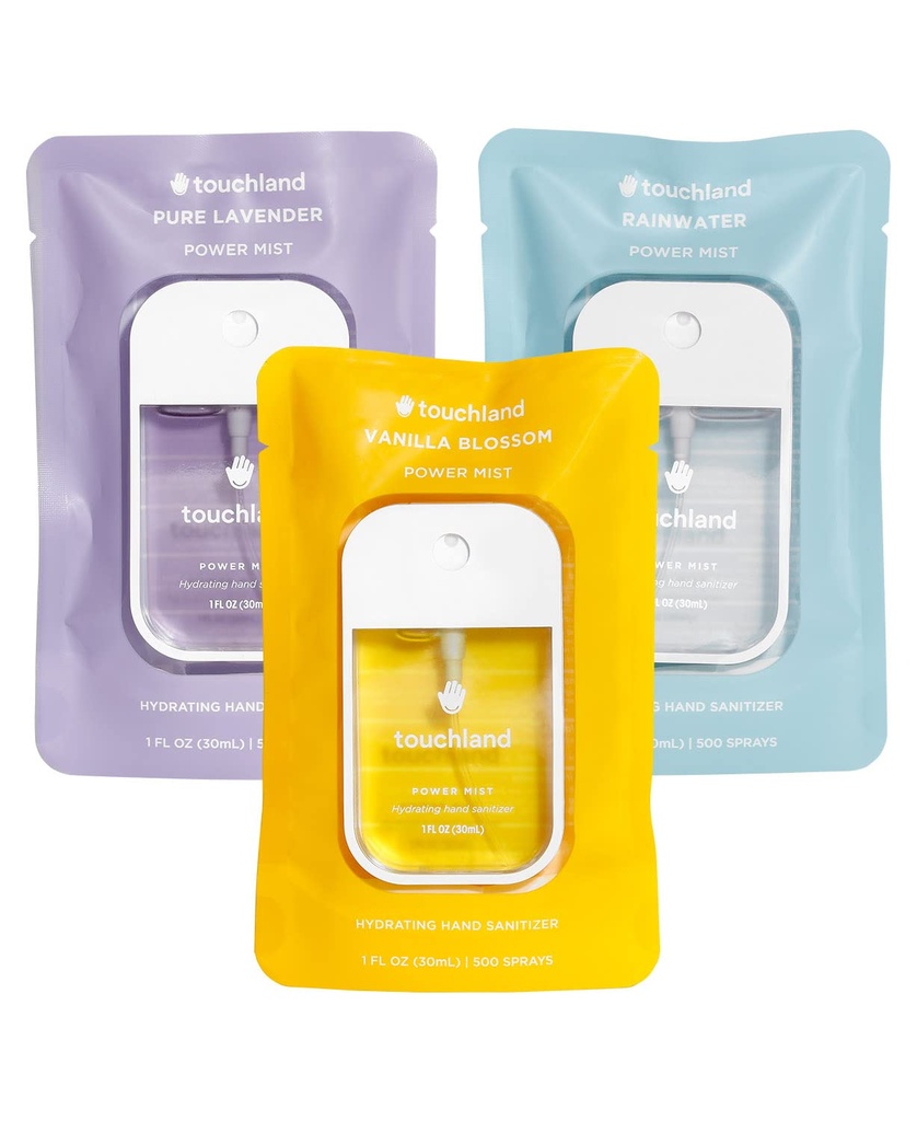 触地电雾 手水喷雾器 BLOSSOM 三重机(Lavender, Vanilla, Rainwater), 1 FL. OZ. 旅行尺寸(3组)