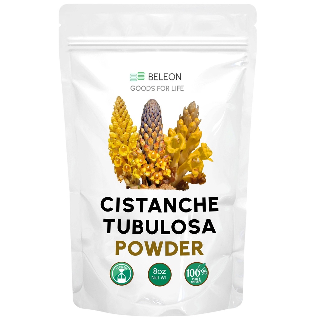 Cistanche Tubulosa Powder 8 oz - 补充、促进能源、认知功能、正模