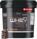 终极营养 Prostar Whey蛋白蛋白 蛋白酸盐 巧克力 - 低碳酸盐 高蛋白粉摇摆 肌肉增益和复苏 - 低钠,低脂肪 & Keto 友好 - 10 lbs Bucket