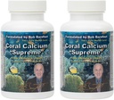Bobs Best Coral Calcium Supre I 100%纯度海洋珊瑚,74 Trace Minerals I 90 Capsules, pack of 2
