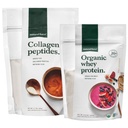 自然力 清洁、草酸Collagen Peptides + 无味有机蛋白包 – 有机、非转基因蛋白和水解