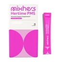 MIXHERS Hertime PMS - 支持女性的荷尔蒙健康 - 支持健康的月经循环 - 与矿物,小豆根,西伯利亚金森 - 无糖 - 15个饮料包 - Raspberry Lemonade