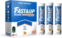 FAST&UP 重装 – 即时水解和电解液 补给 – Saver 多包 - 60 Effervescent 片(桃冰茶)