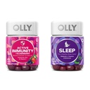 OLLY Gummy Active 豁免+ Elderberry 45 Gummys,睡眠 Gummy 偶尔睡眠支持 50 计数