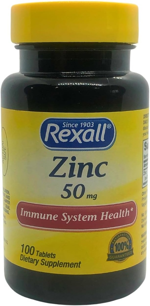 Rexall Zinc 50毫克-100块