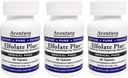 加3mg 3 Pack L-Methylfolate Methylfolate Methylfolate 医疗食品补充 专业力量 活性纯能剂 30块