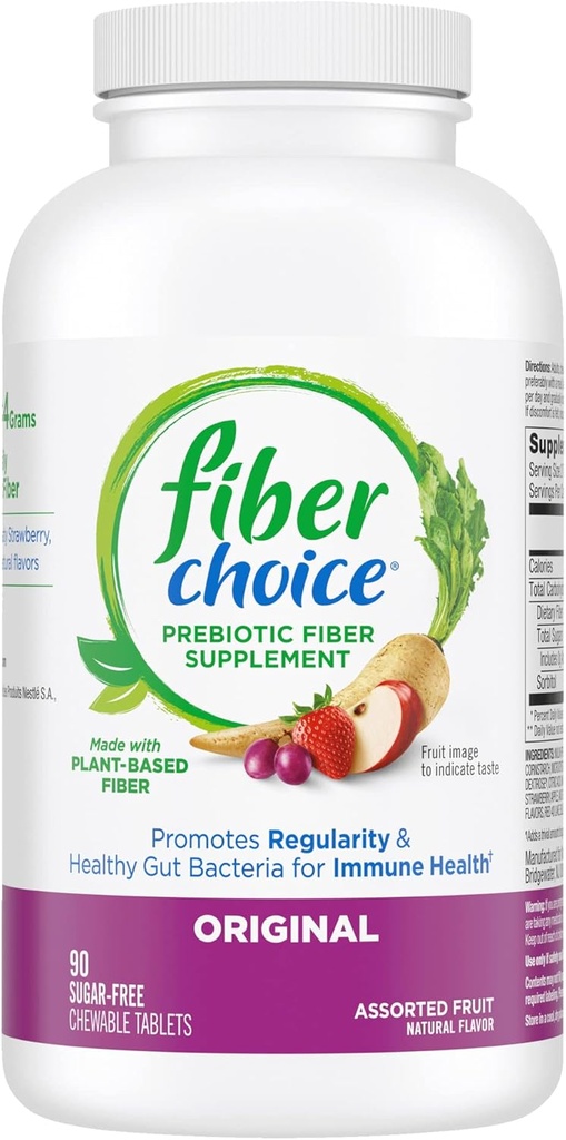 Fiber Choice 各种水果 90 片(一包) 制造商停止