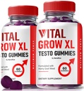 (2 Pack) Virtual Grow XL,官方Virtual Grow XL Testo Gummys for Men, Boost Stamina and Passibility Gummy for Mens, Virtual GrowXL Male Support Gomitas (120 Gummys) (中文(简体) ).